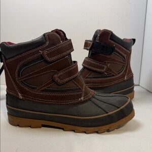 Totes Brown and Black Men's Boots